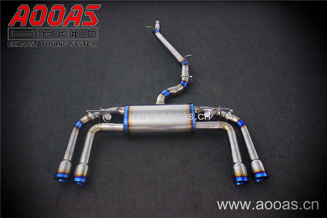 Audi S3 Titanium / Valvetronic Catback System